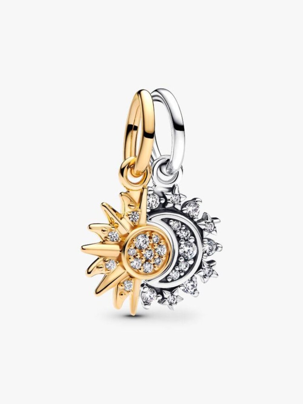 Pandora Splittable Sun & Moon Dangle Charm